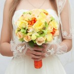 bó hoa cưới cầm tay